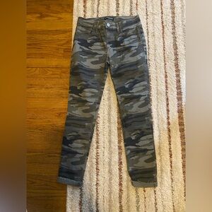 Express Camouflage Skinny Jeans
